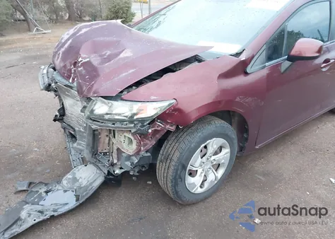 2013 Honda Civic Lx from USA, damaged, VIN 2HGFB2F53DH545972